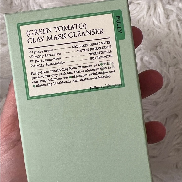 Green tomato 🍅clay mask cleanser - Picture 7 of 10